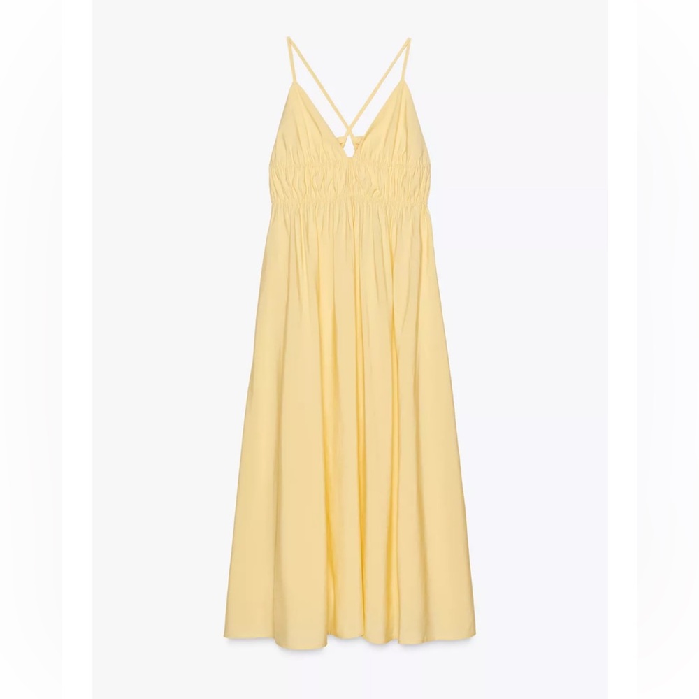ZARA Flowy Midi Dress